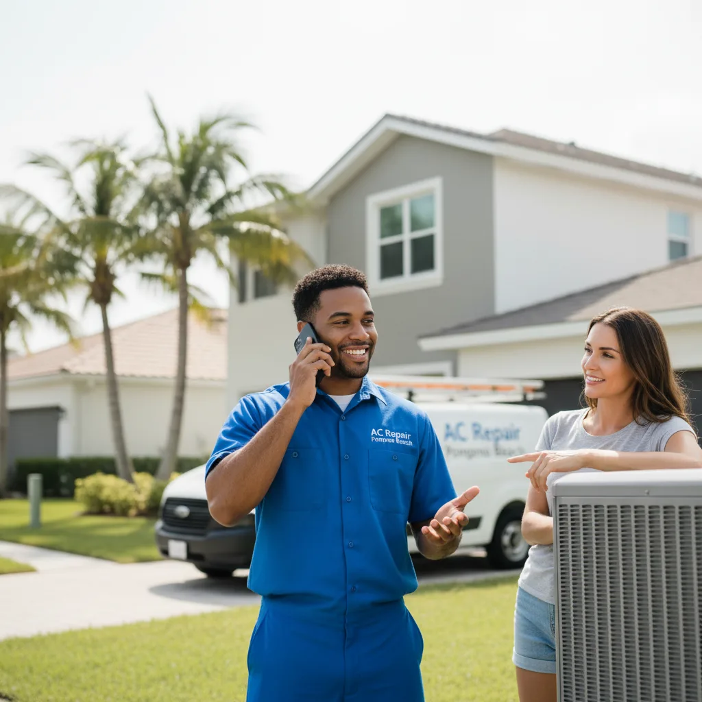 AC Repair Pompano Beach customer support in Campbellsport